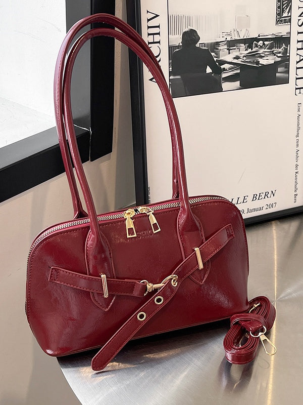 Kleine Handtasche im Muschel-Design