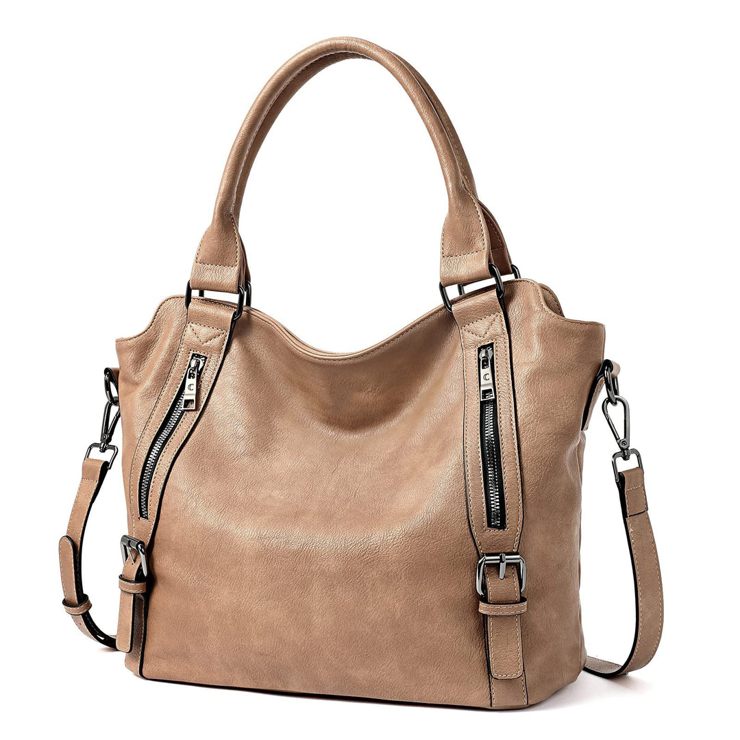 Große Shopper-Tasche im Retro-Stil