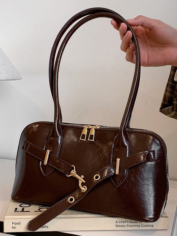 Kleine Handtasche im Muschel-Design