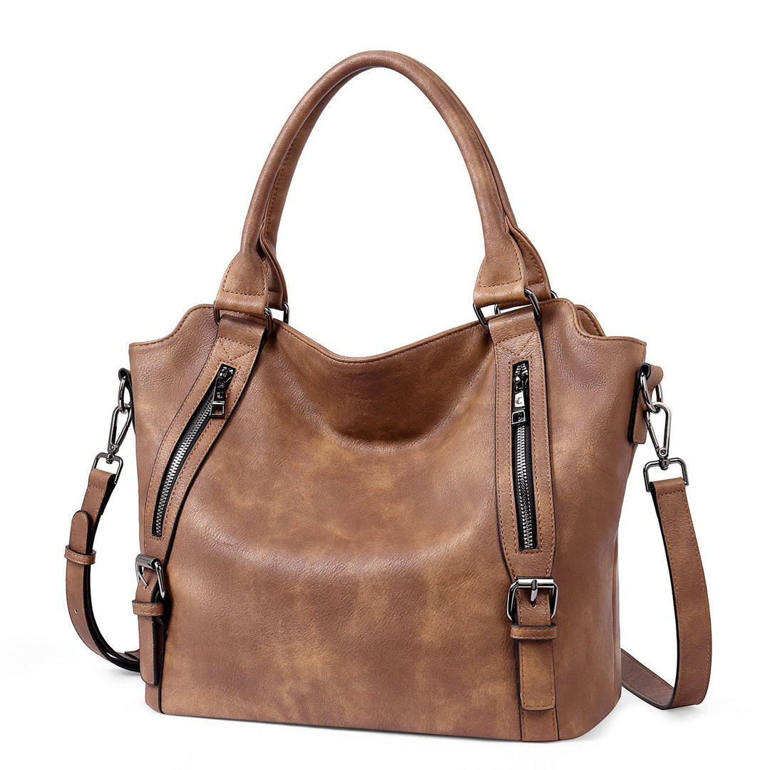 Große Shopper-Tasche im Retro-Stil