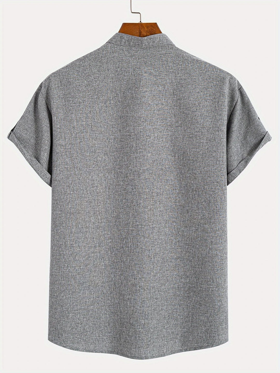 Stin | Elegantes Kurzarmhemd mit Stehkragen