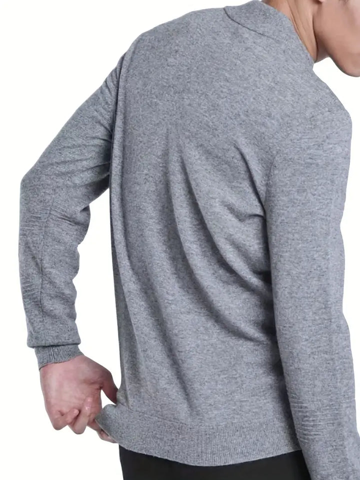 Noel | Lässiger Strickpullover Mit Reißverschluss