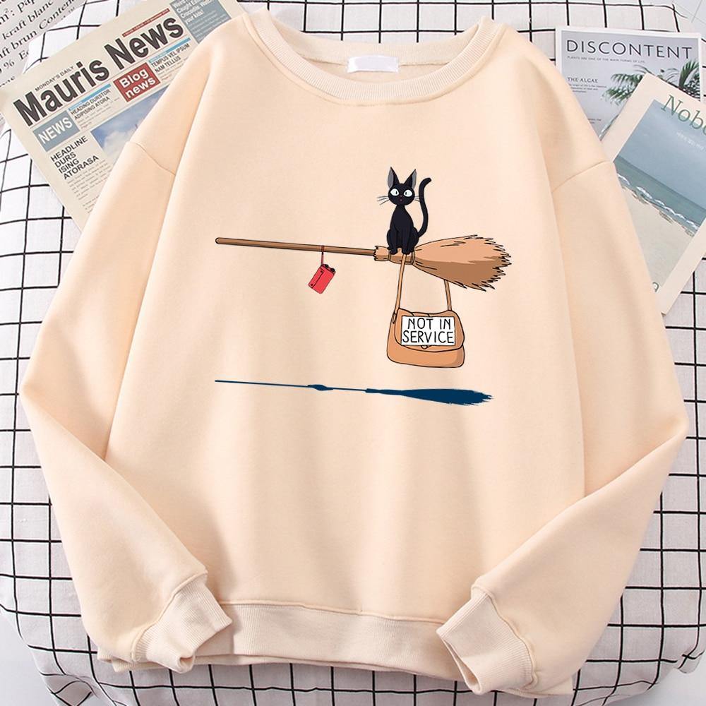 Bertha | Pullover mit grafischem Print und Rippbündchen