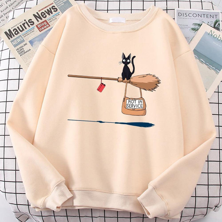 Bertha | Pullover mit grafischem Print und Rippbündchen