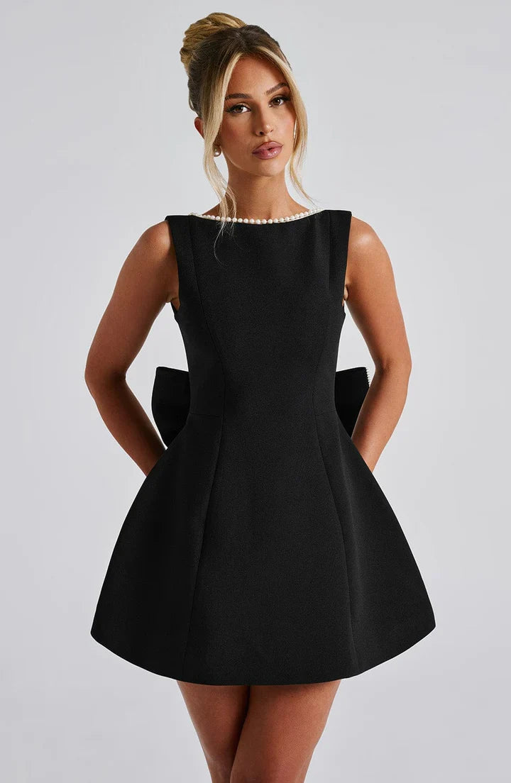 Karla | Elegantes Minikleid mit Schleife