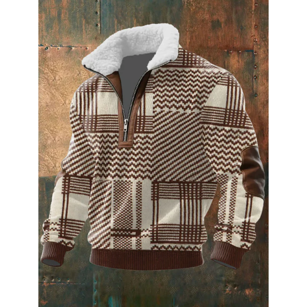 Tobias | ThermoSoft Fleecepullover mit Stehkragen
