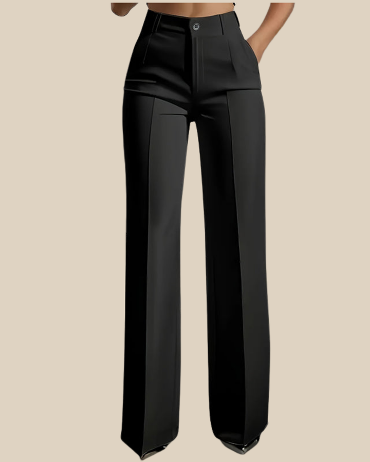Berta-Lotte | Taillierte Hose mit hohem Bund