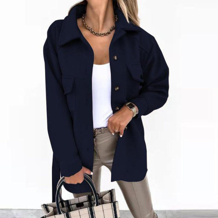 Hanne-Line | Übergangsjacke mit verstellbarem Gürtel