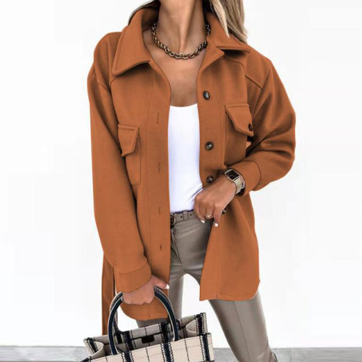 Hanne-Line | Übergangsjacke mit verstellbarem Gürtel