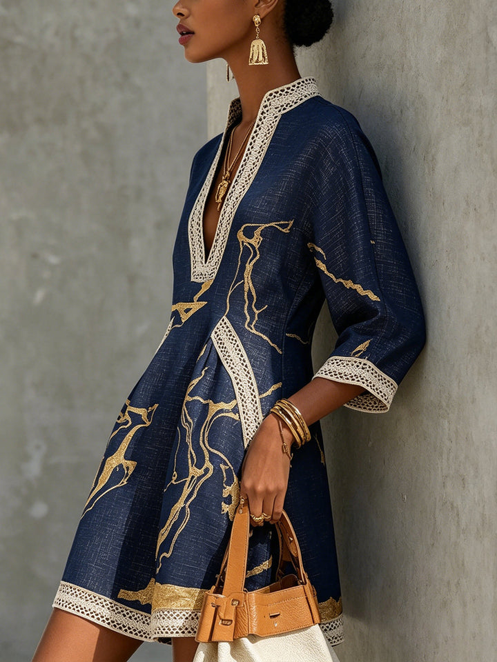 Amara | Minikleid mit feinen Häkeldetails