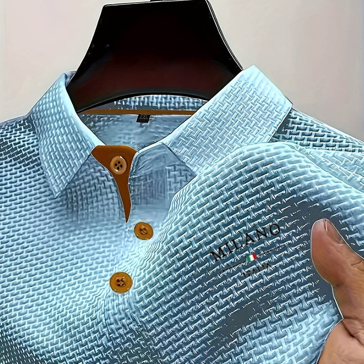 Raymond | Strukturiertes Polo mit klassischem Kragen