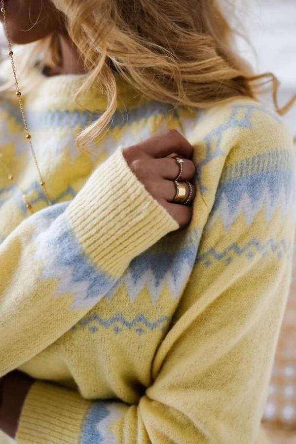 Karin-Luise | Strickpullover mit Zickzackmuster
