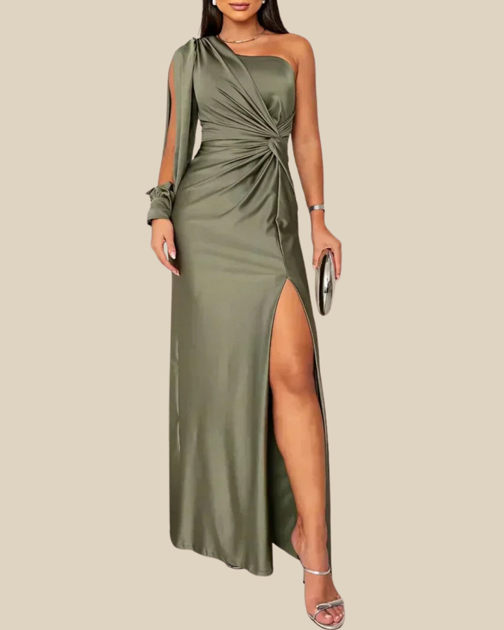 Anne-Kathrin | Satin-Abendkleid