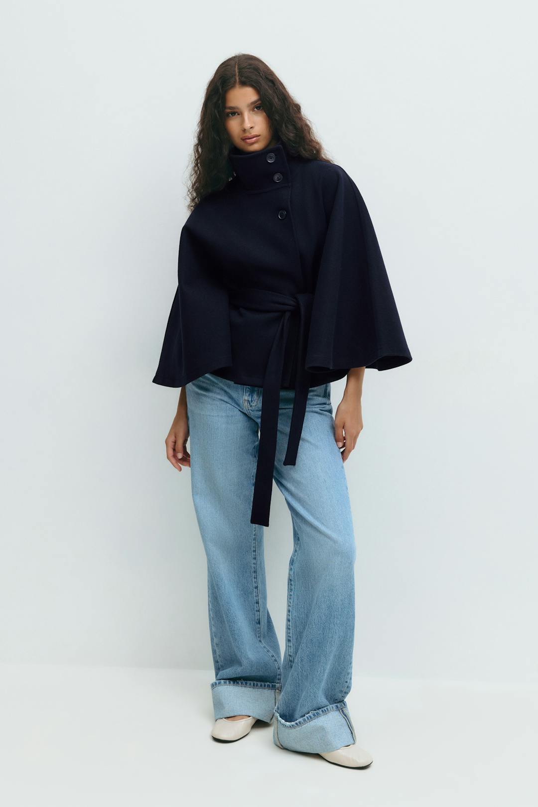 Dorothea | Gürtel-Cape-Mantel