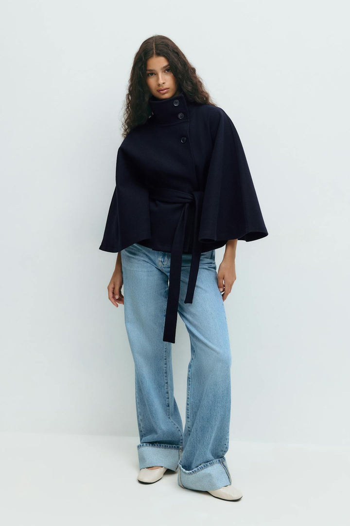 Dorothea | Gürtel-Cape-Mantel