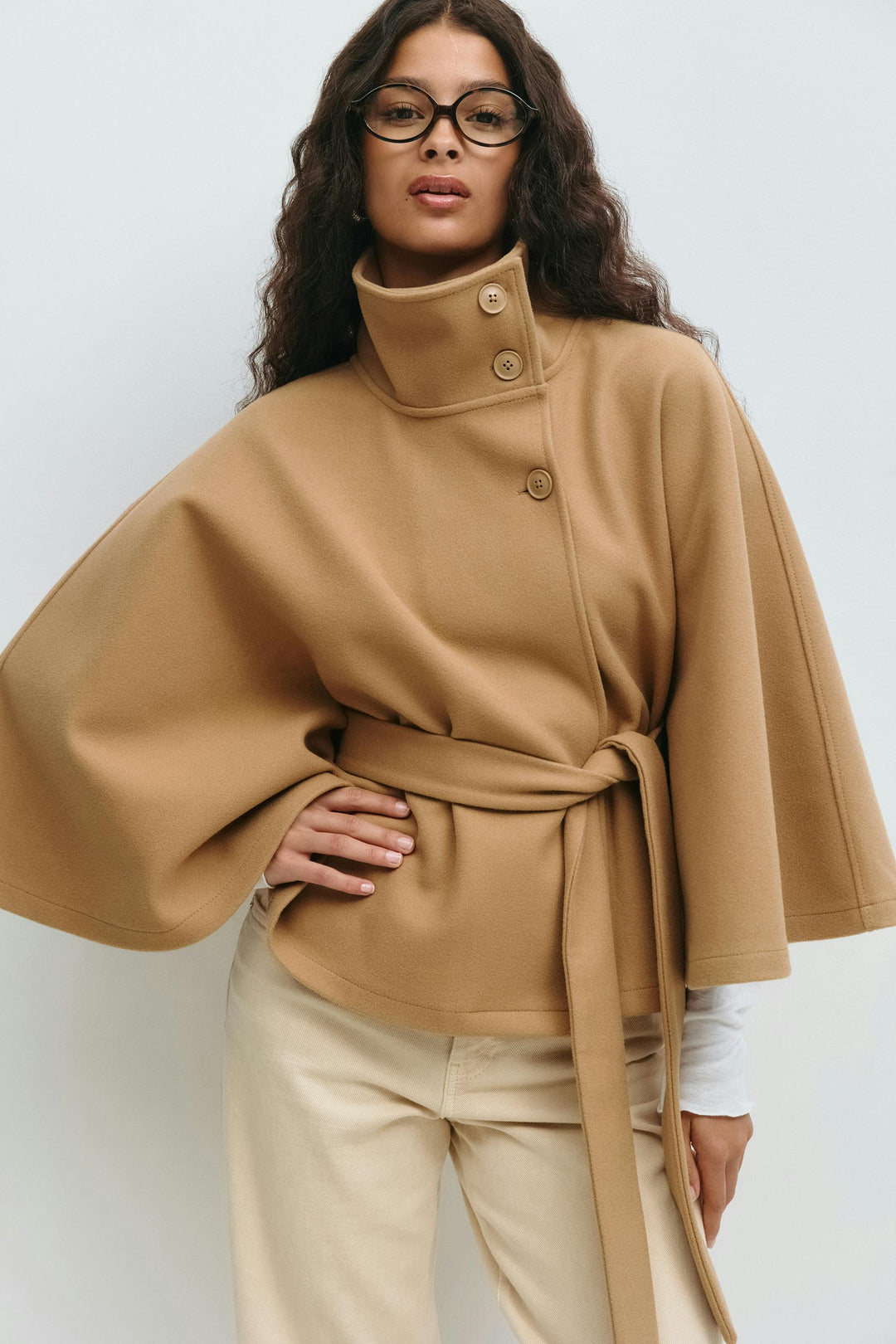 Dorothea | Gürtel-Cape-Mantel