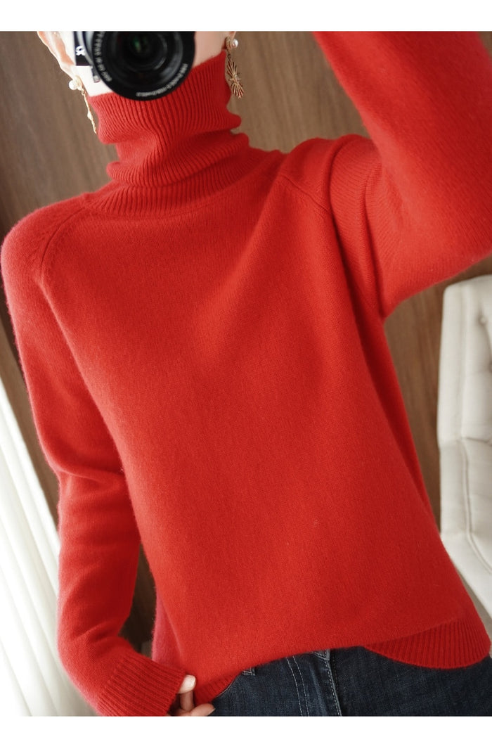 Ottoline | Rollkragenpullover mit klassischem Design und kuscheliger Isolierung