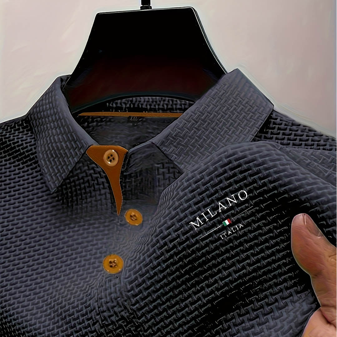 Raymond | Strukturiertes Polo mit klassischem Kragen