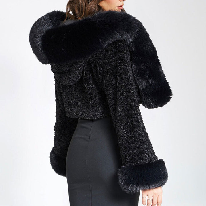 Agnes | Luxuriöse Kunstfell-Jacke