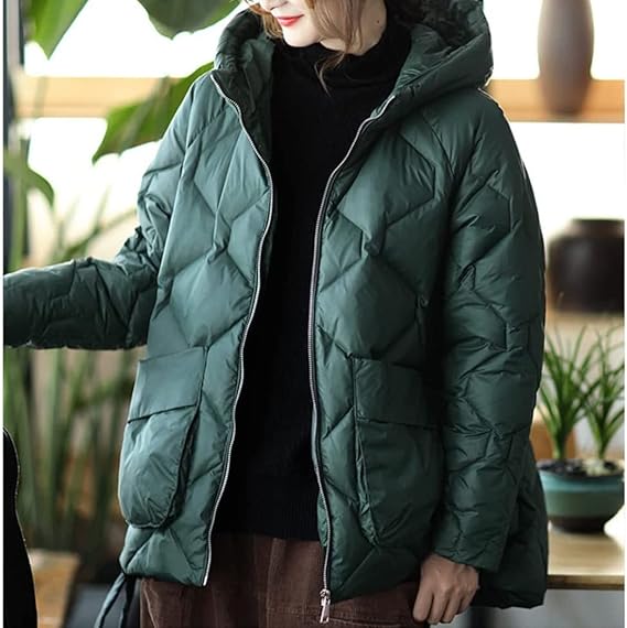 Berta-Marie | Elegante Winterjacke mit Kapuze