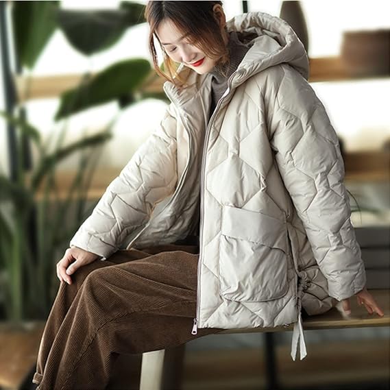 Berta-Marie | Elegante Winterjacke mit Kapuze