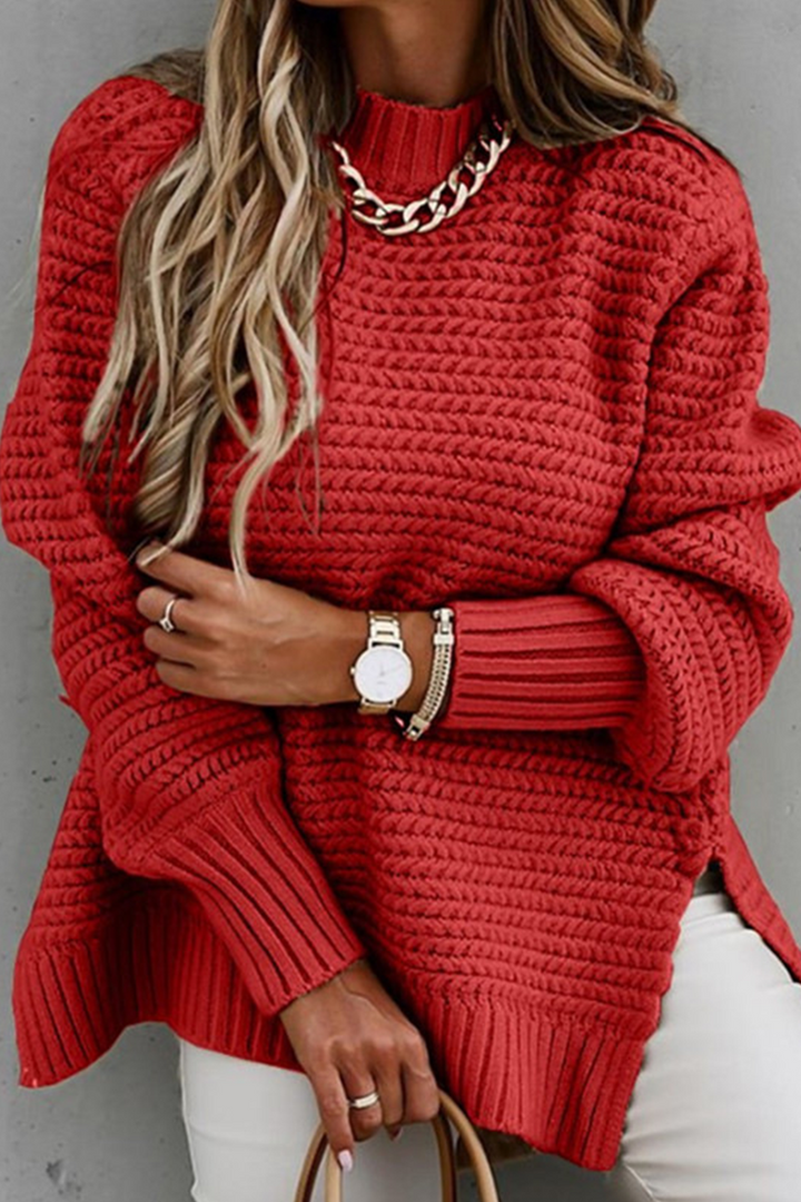Ludmilla | Pullover mit lockerer Passform und weichem Garn