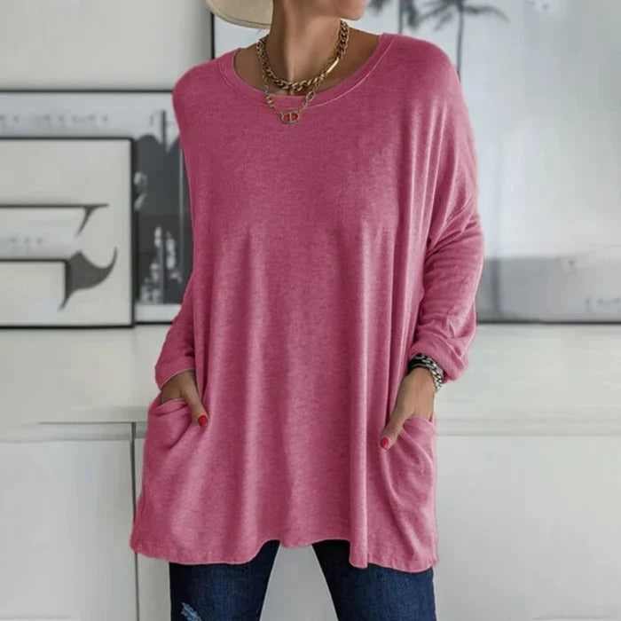 Apollonia | Oversized-Pullover mit großen Taschen