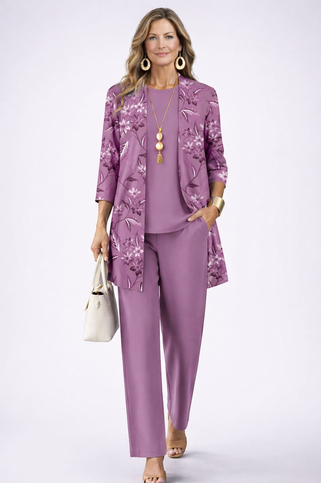 Pauline | Elegantes 3-teiliges Casual-Set