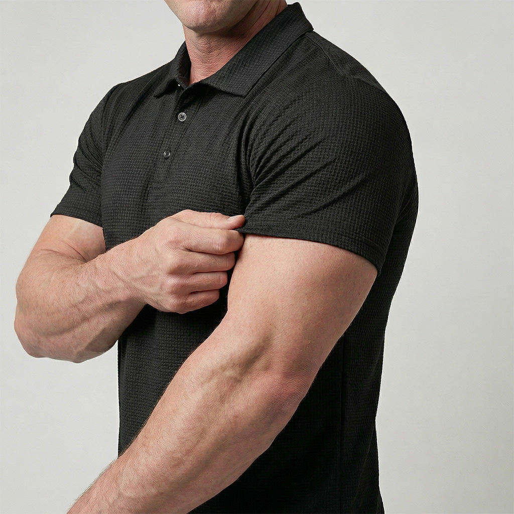 Dario | Atmungsaktives Stretch Poloshirt