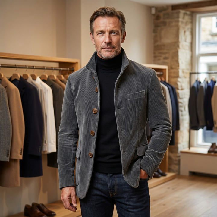 Carter | Elegante Herrenjacke mit Vintage-Charakter