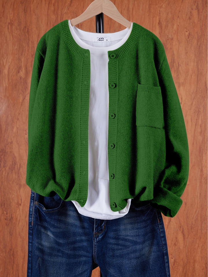 Hilma | Gemütliche Strickjacke mit großen Taschen
