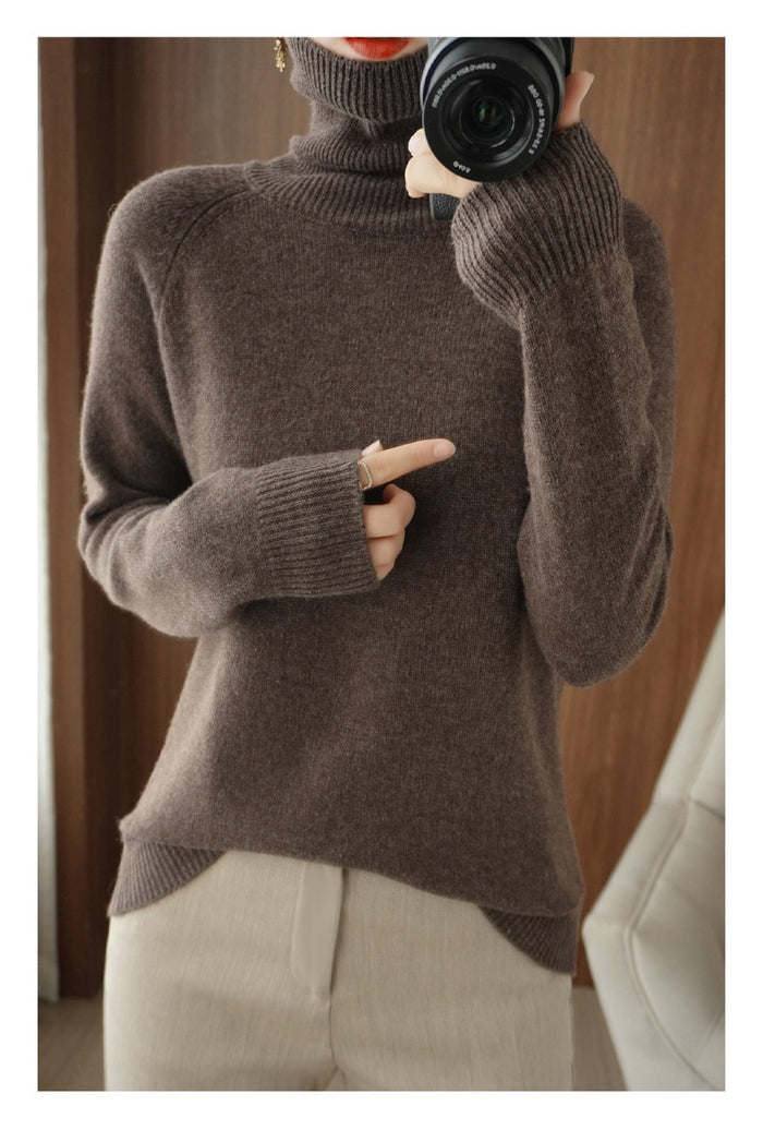 Ottoline | Rollkragenpullover mit klassischem Design und kuscheliger Isolierung