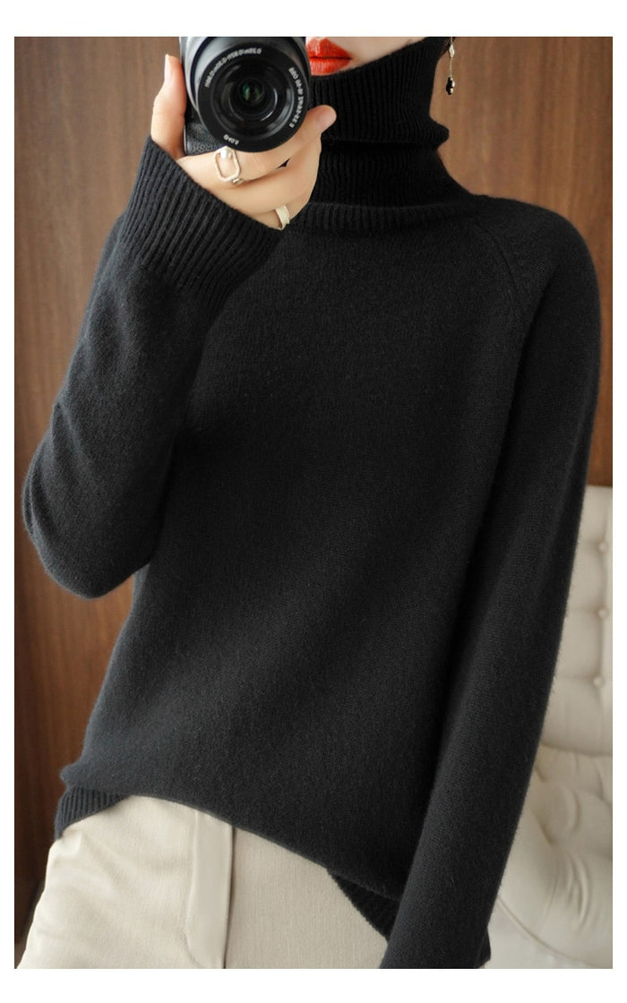 Ottoline | Rollkragenpullover mit klassischem Design und kuscheliger Isolierung