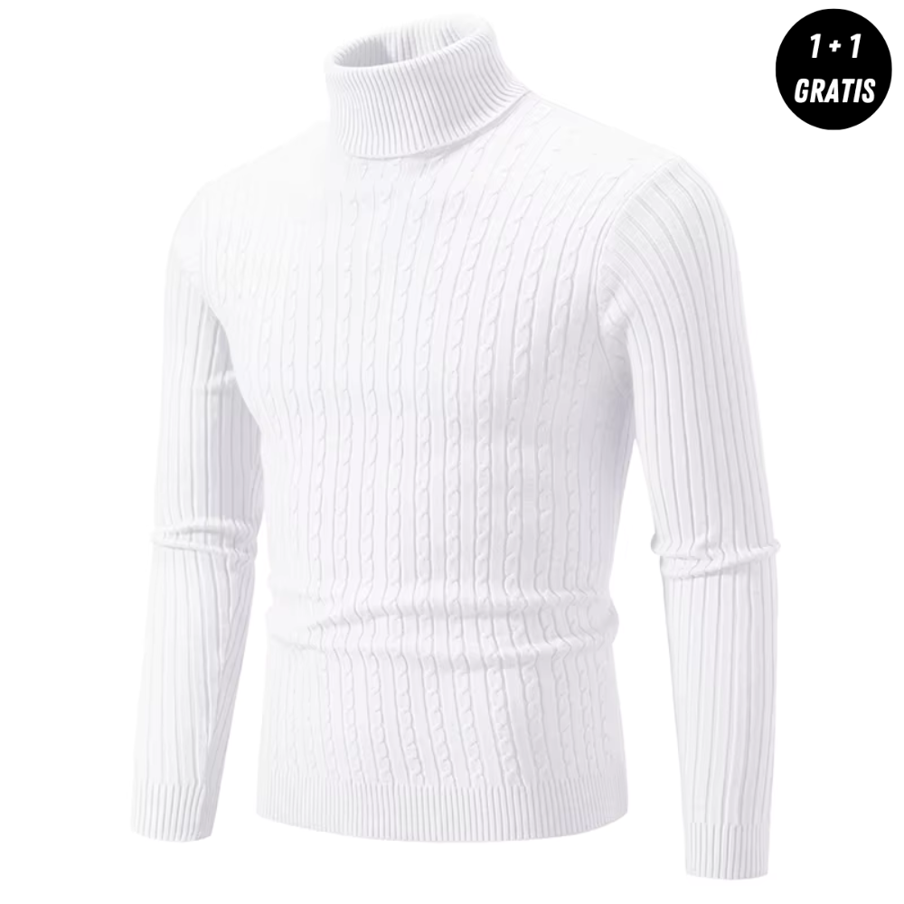 Guido | Gestrickter Rollkragenpullover (1 kaufen, 1 GRATIS dazu)