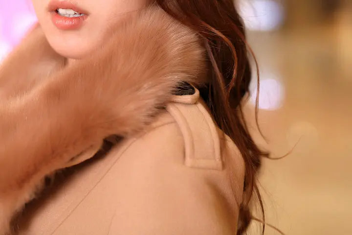 Lise-Gret | Winterjacke mit Plüschfell für die kältesten Tage