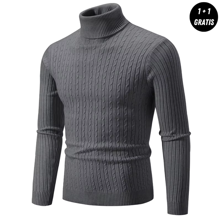 Guido | Gestrickter Rollkragenpullover (1 kaufen, 1 GRATIS dazu)