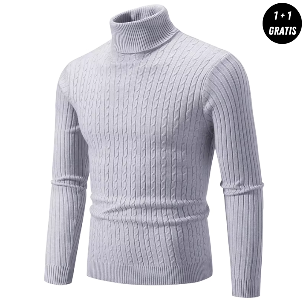 Guido | Gestrickter Rollkragenpullover (1 kaufen, 1 GRATIS dazu)