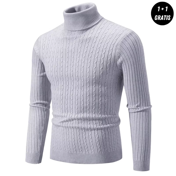 Guido | Gestrickter Rollkragenpullover (1 kaufen, 1 GRATIS dazu)
