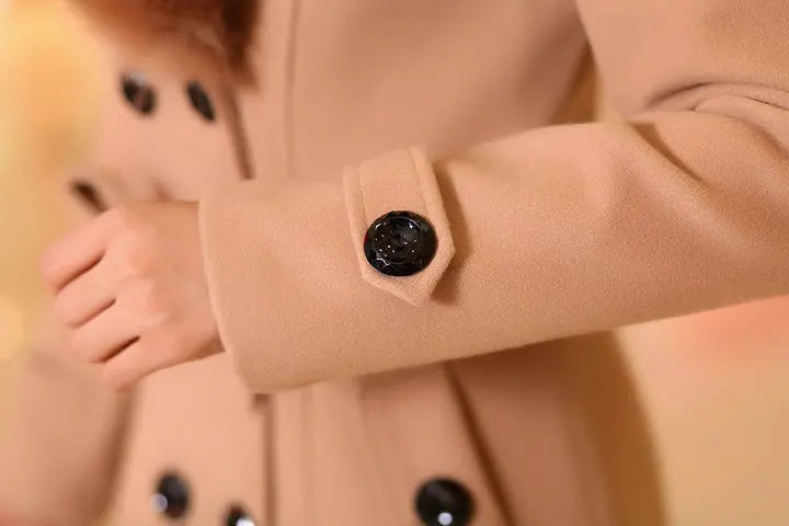 Lise-Gret | Winterjacke mit Plüschfell für die kältesten Tage