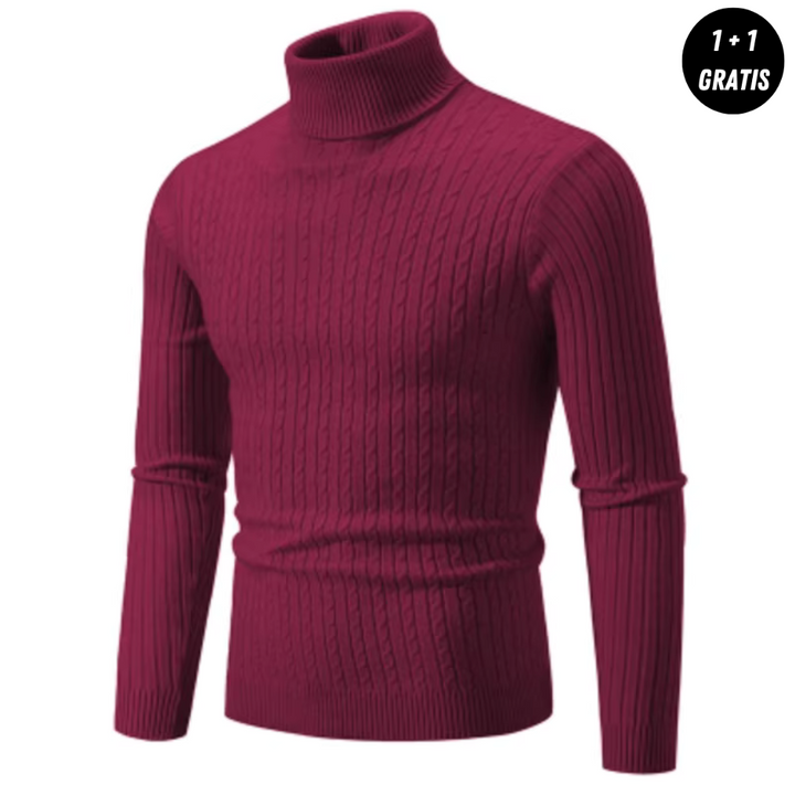 Guido | Gestrickter Rollkragenpullover (1 kaufen, 1 GRATIS dazu)