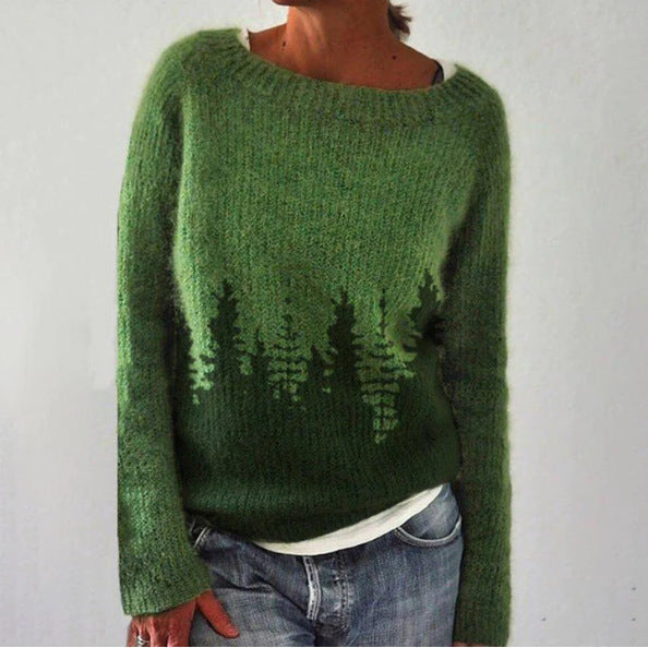 Lena-Line | Retro-Strickpullover mit lockerer Passform