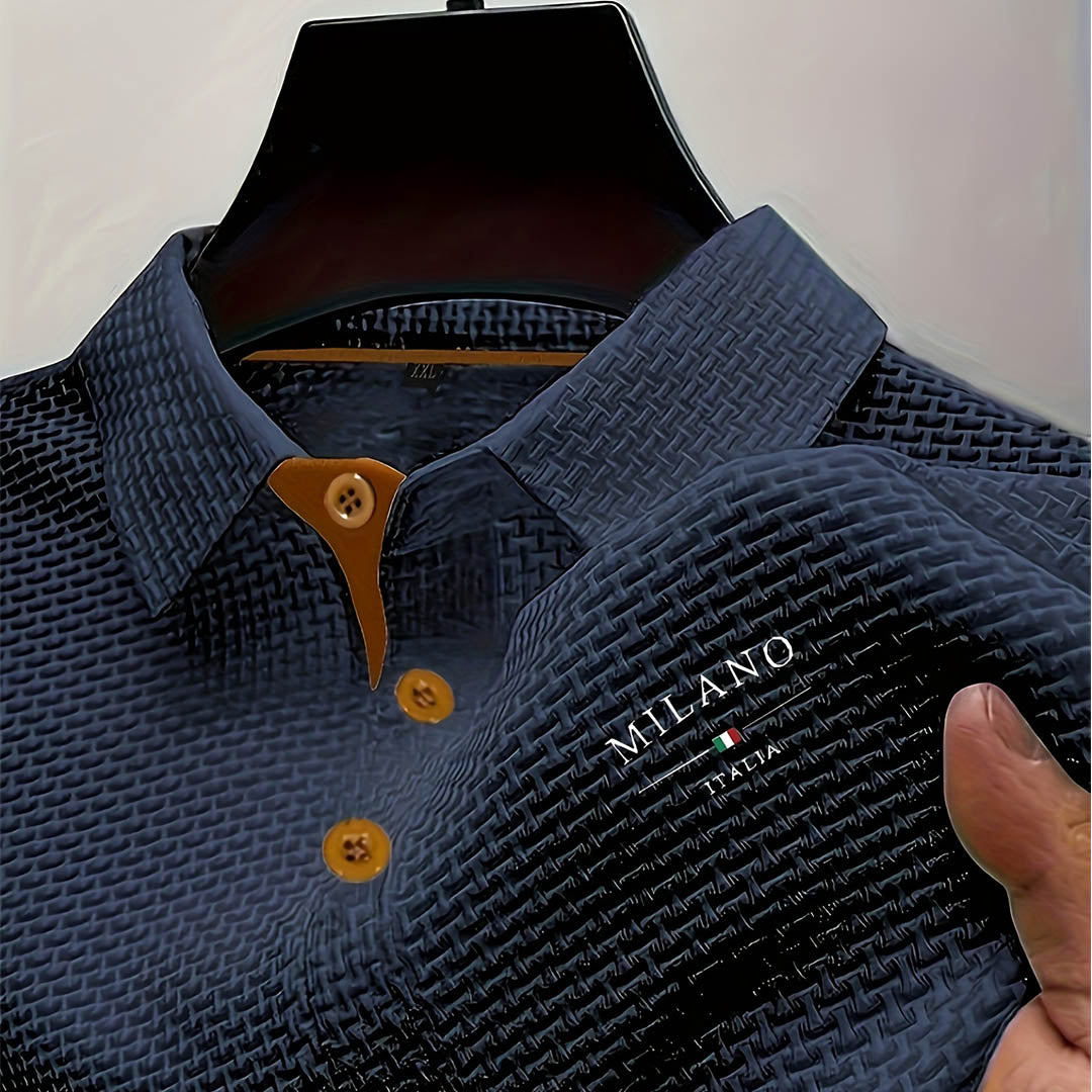 Raymond | Strukturiertes Polo mit klassischem Kragen