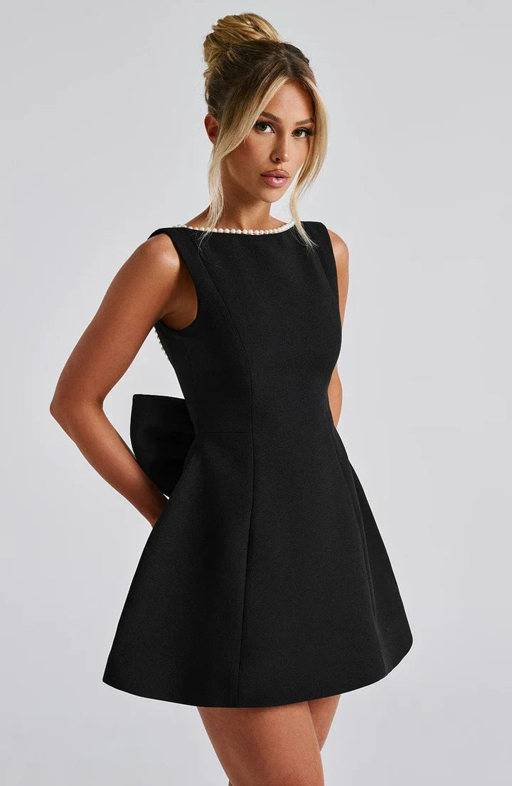 Karla | Elegantes Minikleid mit Schleife