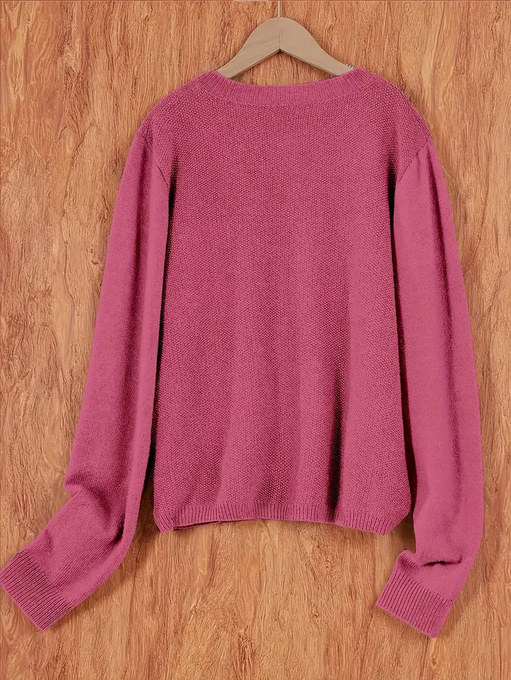 Hilma | Gemütliche Strickjacke mit großen Taschen