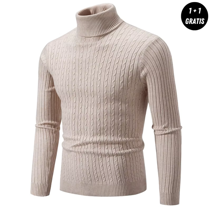 Guido | Gestrickter Rollkragenpullover (1 kaufen, 1 GRATIS dazu)