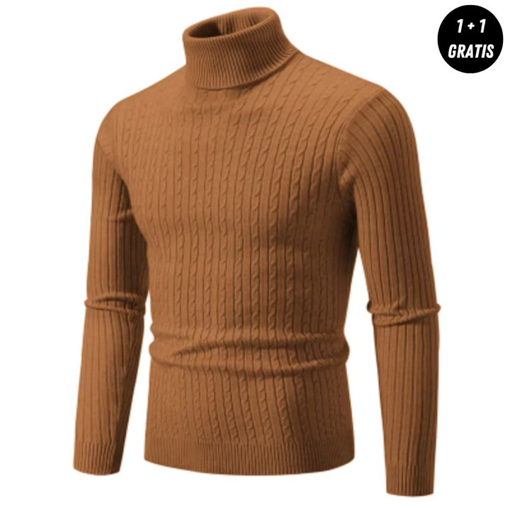Guido | Gestrickter Rollkragenpullover (1 kaufen, 1 GRATIS dazu)