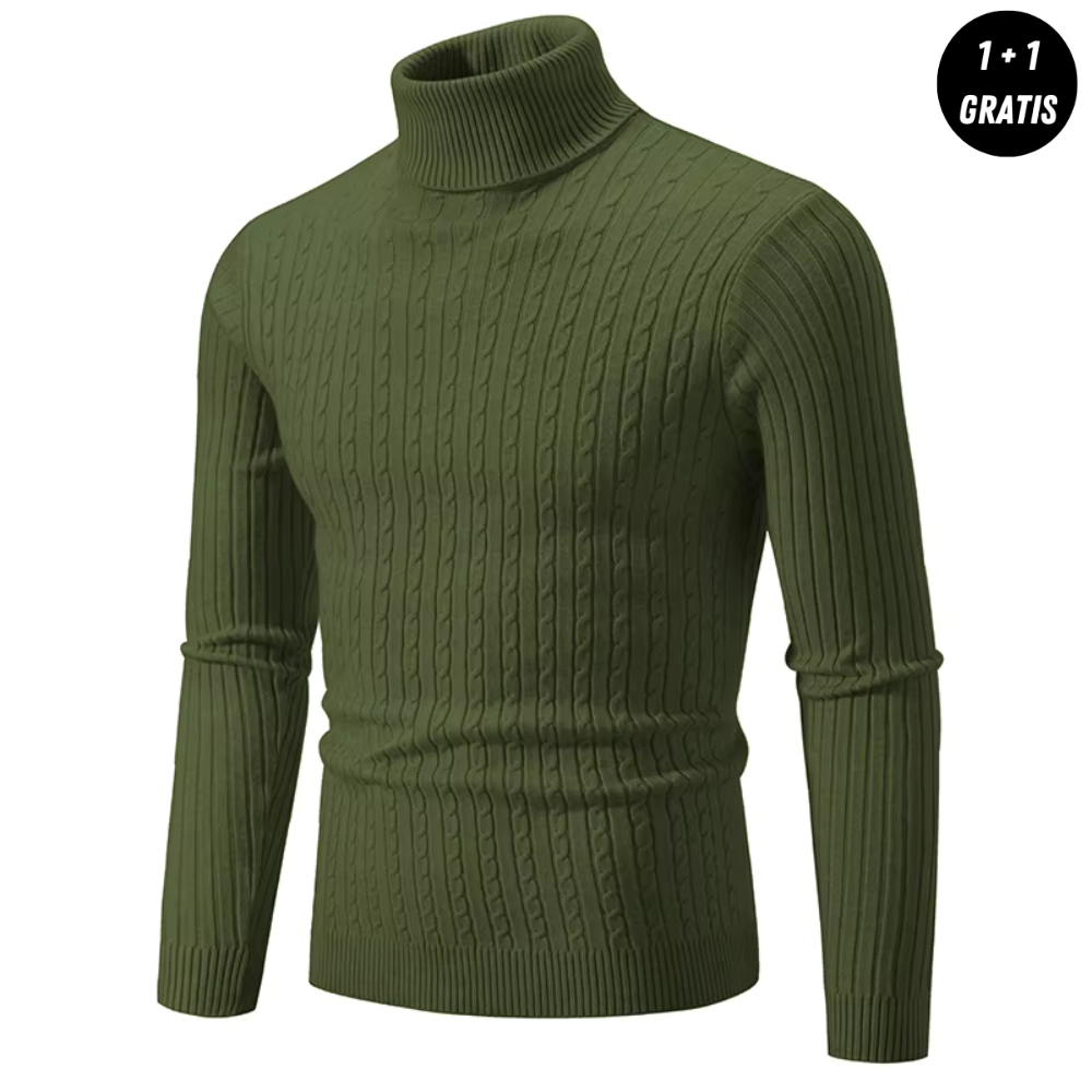 Guido | Gestrickter Rollkragenpullover (1 kaufen, 1 GRATIS dazu)