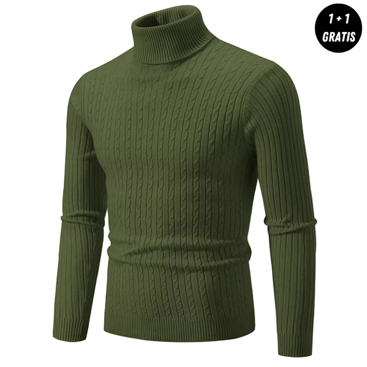 Guido | Gestrickter Rollkragenpullover (1 kaufen, 1 GRATIS dazu)