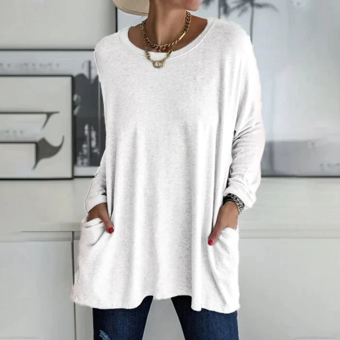 Apollonia | Oversized-Pullover mit großen Taschen