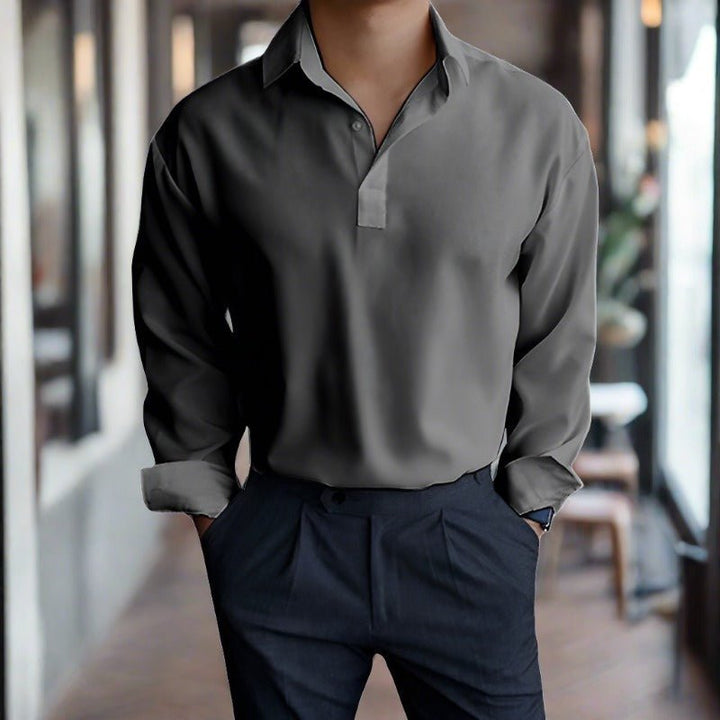 Tristan | Langarm-Polo für Herren